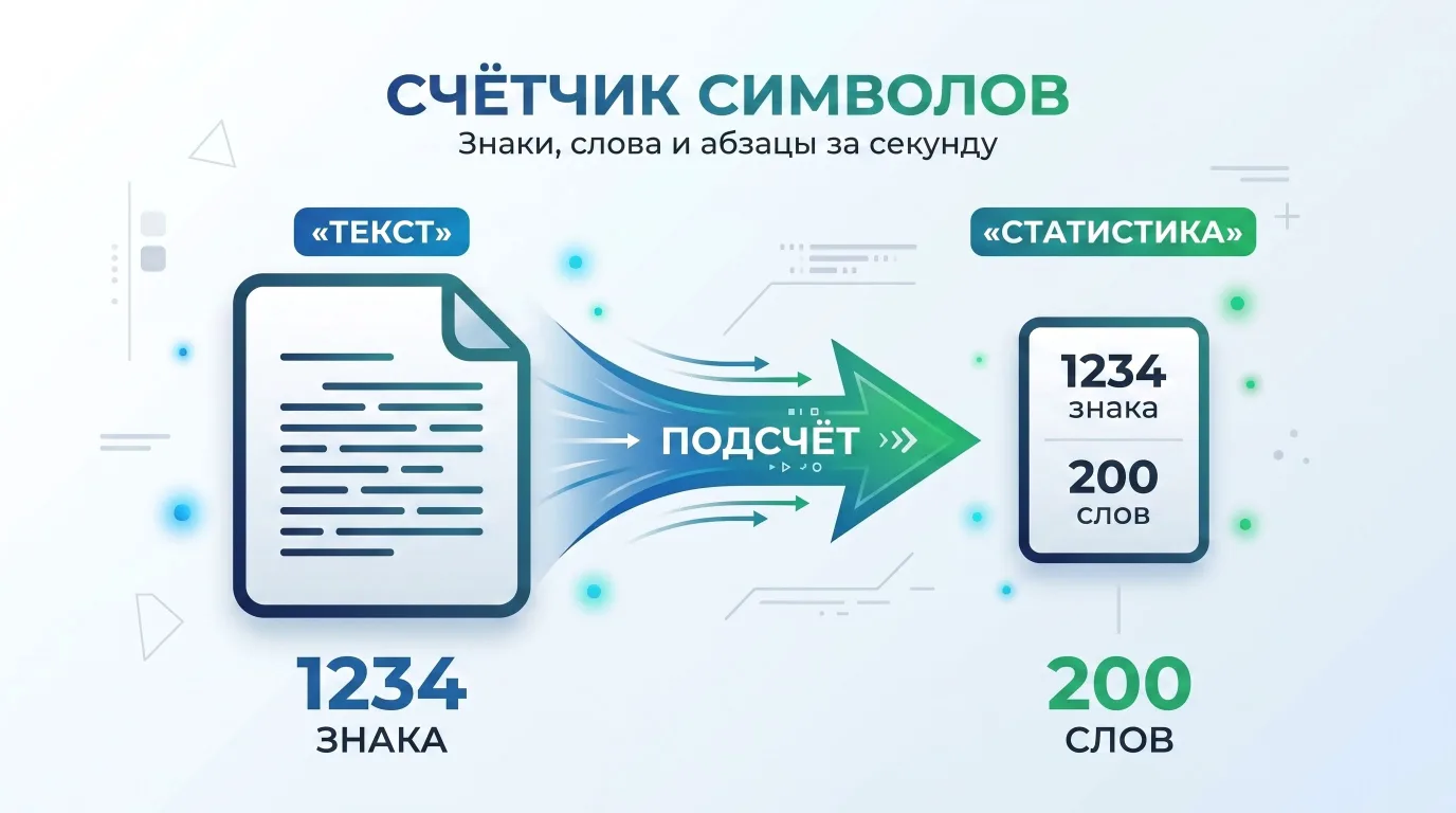 Счётчик символов