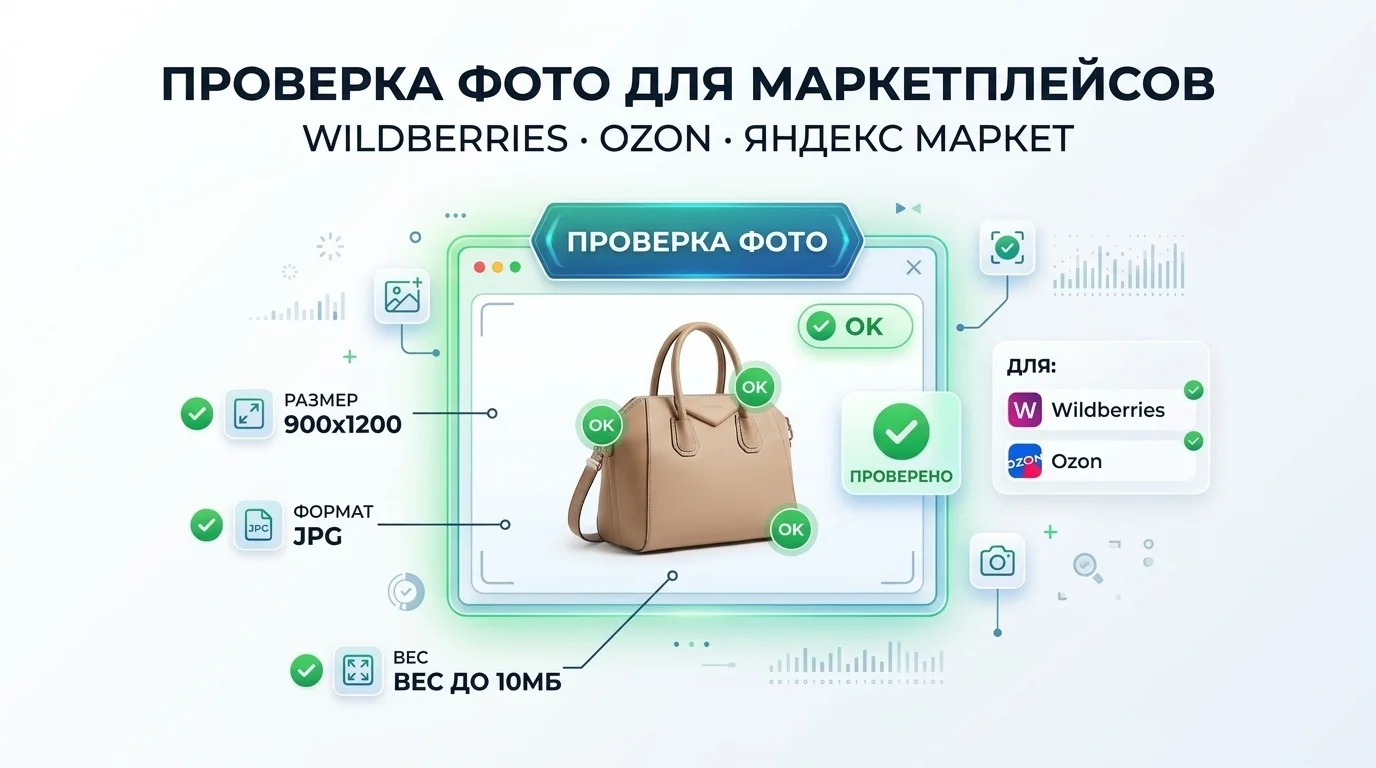Проверка фото для маркетплейсов