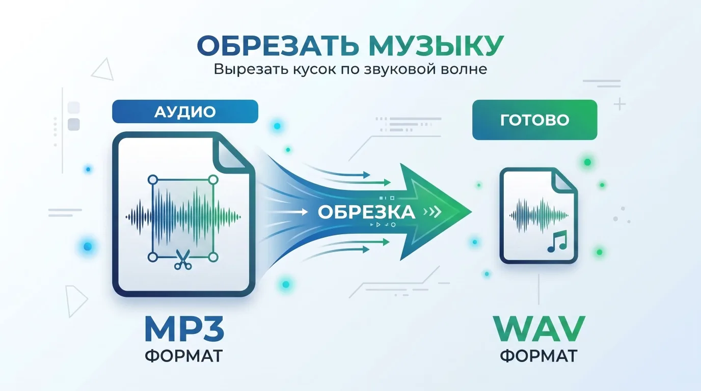 Обрезать музыку